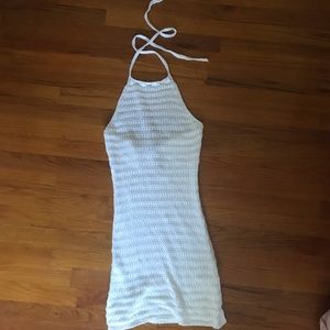 American eagle/don’t ask why crochet halter dress